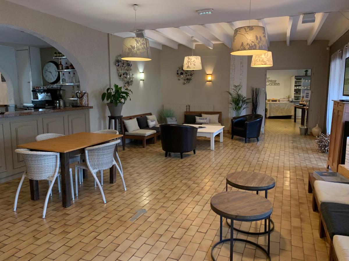 Logis Hotels - Hotel Et Restaurant L'Oceana Lanton Bagian luar foto