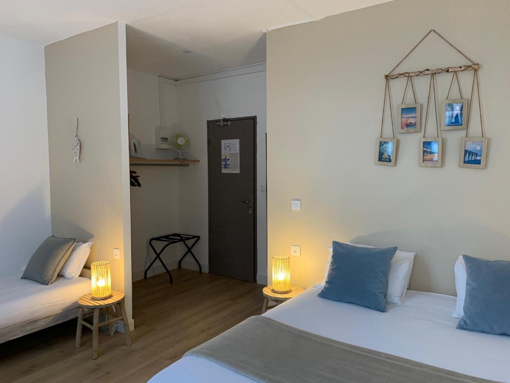 Logis Hotels - Hotel Et Restaurant L'Oceana Lanton Bagian luar foto