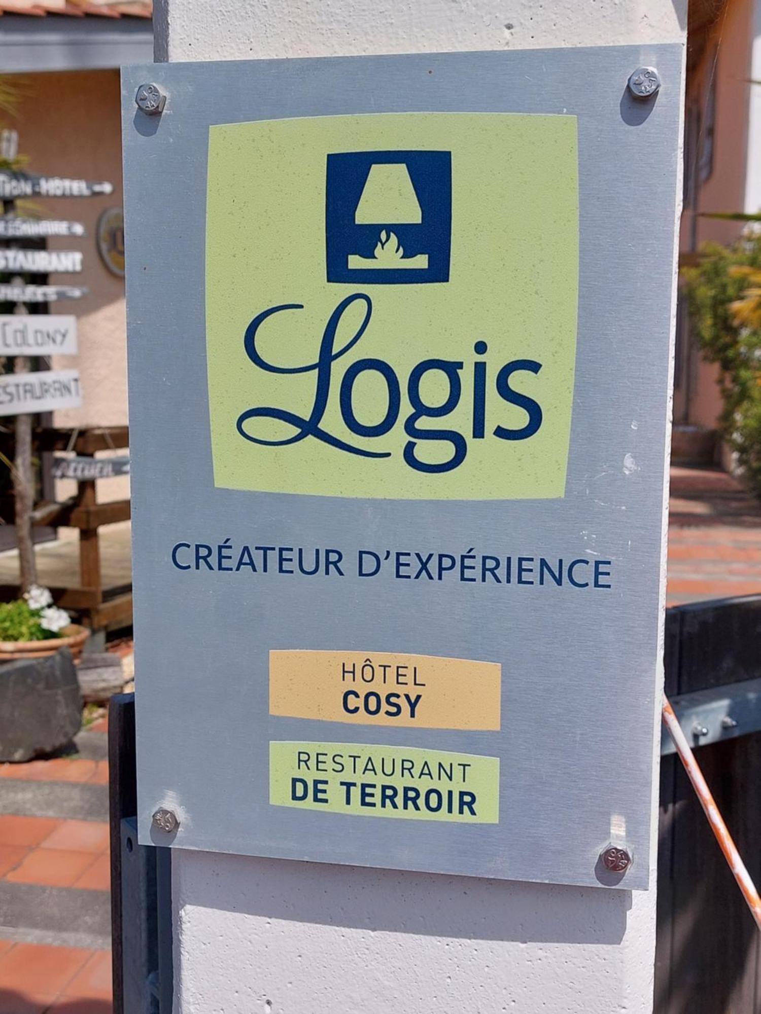 Logis Hotels - Hotel Et Restaurant L'Oceana Lanton Bagian luar foto